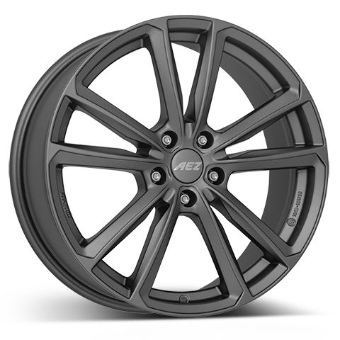 Alu disk AEZ Tioga graphite 8x18, 5x112, 66.6, ET30 Graphite matt