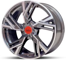 Alu disk MAM RS5 PFP 8x18 5x114 ET30 titánový leštený