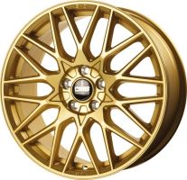 Alu disk CMS C25 8x19, 5x120, 65.1, ET52 Complete GOLD Gloss
