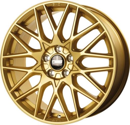 Alu disk CMS C25 7.5x18, 5x120, 65.1, ET54 Complete GOLD Gloss