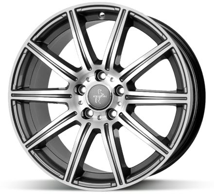 Alu disk Keskin KT16 PFP 8,5x19 5x112 ET45 titánový