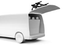 THULE WANDERWAY BLACK - nosič 2 kol na VW Transporter T6 (3)
