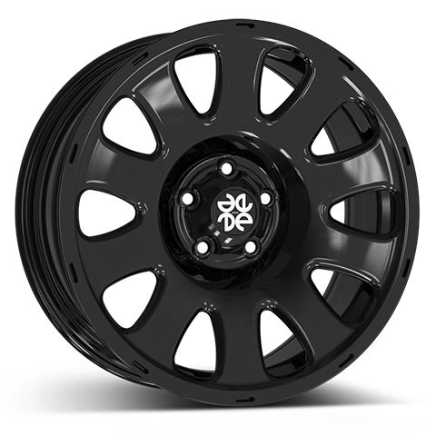 Oceľový disk ERION 7.5x18, 5x112, 57, ET51, Black
