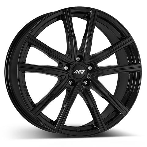 Alu disk AEZ Montreal black 7x19, 5x108, 65.1, ET38 Black