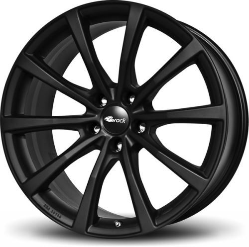 Alu disk Brock B32 11x22, 5x112, 66.6, ET40 Schwarz Klar Matt (SKM)