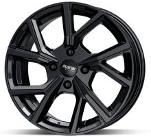 Alu disk Platin P115 FullBlack 4 6,5x16 4x108 ET28 čierny lesklý