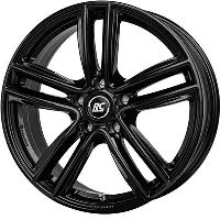 Alu disk Brock RC27 7.5x18, 5x114,3, 66.1, ET45 Schwarz Glanz (SG)