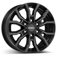 Alu disk DEZENT KC black 7.5x17, 6x130, 84.1, ET50 Black