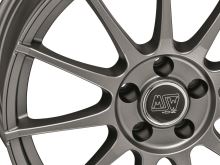 Alu disk MSW ALL SEASON MSW 85 6x15, 4x100, 54.1, ET47 MATT GRAPHITE (4)