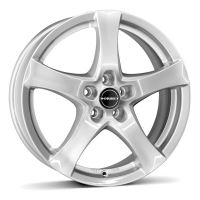 Alu disk Borbet F 6x15, 4x108, 63.4, ET37,5 brilliant silver