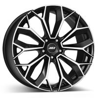 Alu disk AEZ Leipzig dark 10.5x21, 5x112, 66.6, ET43 Black/polished