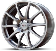 Alu disk Platin P113 Silver 8x18 5x112 ET45 strieborný
