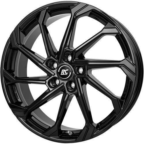 Alu disk Brock RC36 8x18, 5x108, 65.1, ET48 Schwarz Glanz (SG)