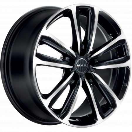 Alu disk MAK MAGMA 6x15, 4x100, 60.1, ET40 BLACK MIRROR