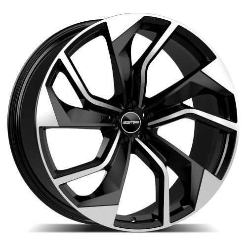Alu disk GMP Rebel 10x21, 5x130, 66.5, ET38 Black Diamond