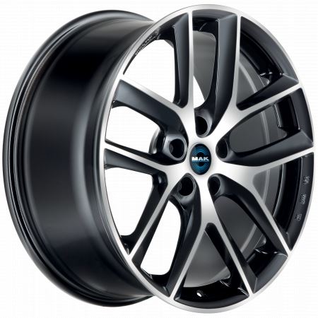 Alu disk MAK VOLTAGE 8.5x18, 5x114.3, 64.1, ET38 BLACK MIRROR