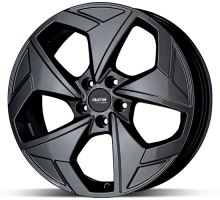 Alu disk Platin P104 FullBlack 7x18 5x108 ET48 čierny lesklý