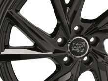 Alu disk MSW ALL SEASON MSW 80-5 7.5x18, 5x112, 66.6, ET25 GLOSS BLACK (5)