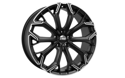 Alu disk CMS C37 8x18, 5x112, 66.5, ET35 Part Diamond Black Copper