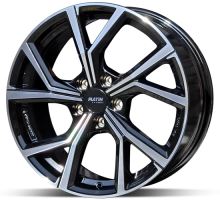 Alu disk Platin P115 Black 6,5x16 5x112 ET46,1 čierny leštený
