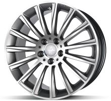 Alu disk Keskin KT18 PFP 8,5x19 5x112 ET30 titánový leštený