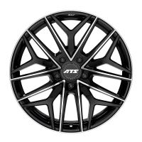 Alu disk ATS Passion 9.5x19, 5x112, 66.5, ET38 diamant-schwarz frontpoliert