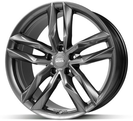 Alu disk MAM RS3 PP 8,5x20 5x112 ET30 titánový