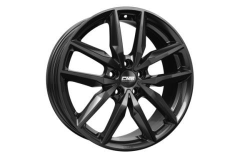 Alu disk CMS C28 7.5x18, 5x112, 57.1, ET48 Complete Black Gloss