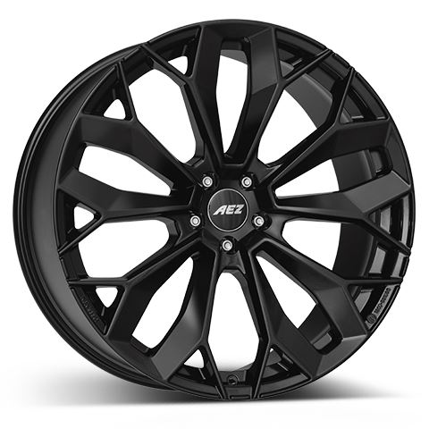 Alu disk AEZ Leipzig black 9.5x22, 5x112, 66.6, ET32 Black