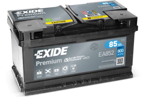 EXIDE Autobatérie PREMIUM 12V 85Ah 800A, 315x175x175mm