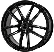 Alu disk Brock B38 8x18, 5x114,3, 72.6, ET35 Schwarz Glanz (SG)