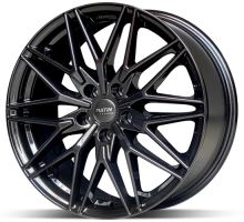 Alu disk Platin P123 FullBlack 8x18 5x112 ET45 čierny lesklý