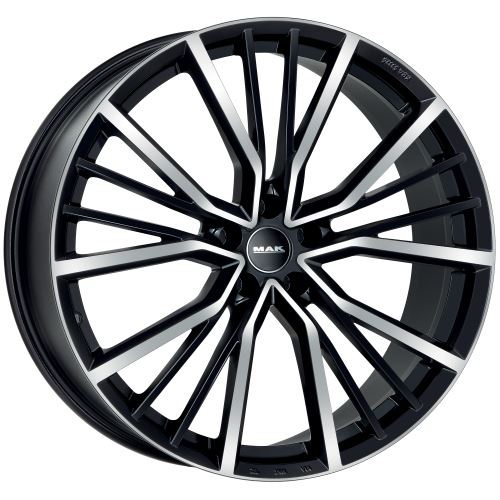 Alu disk MAK UNION 9x21, 5x114.3, 67.1, ET58 BLACK MIRROR
