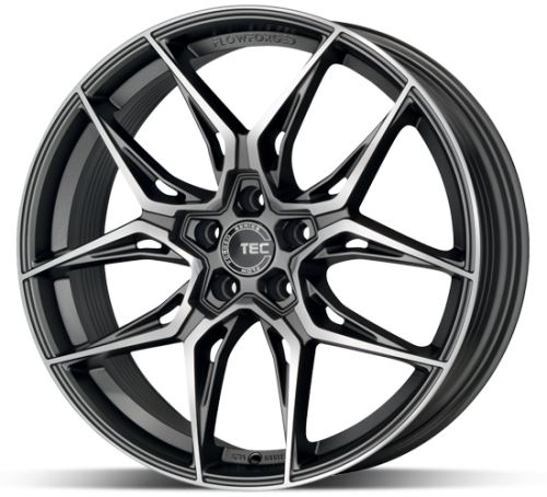 Alu disk TEC GT 9 GunMetal 8,5x20 5x112 ET45 gunmetal matný leštený