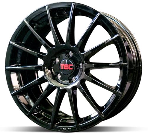 Alu disk TEC AS 2 FullBlack 7,5x17 5x112 ET45 čierny lesklý
