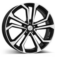 Alu disk DEZENT TA dark 7x18, 5x114,3, 60.1, ET50 Black/polished