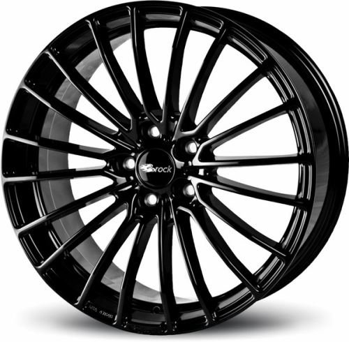 Alu disk Brock B24GP 9x20, 5x108, 72.6, ET40 Schwarz Glanz (SG)