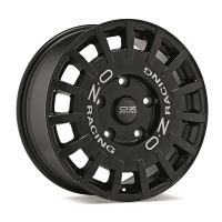 Alu disk OZ-RACING Šport RALLY RACING VAN 8x18, 5x112, ET45 MATT BLACK + SILVER LETTERING