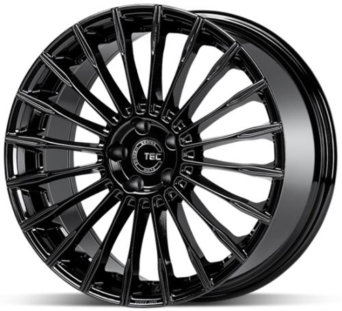 Alu disk TEC GT 5 FullBlack 9x20 5x112 ET33 černý lesklý