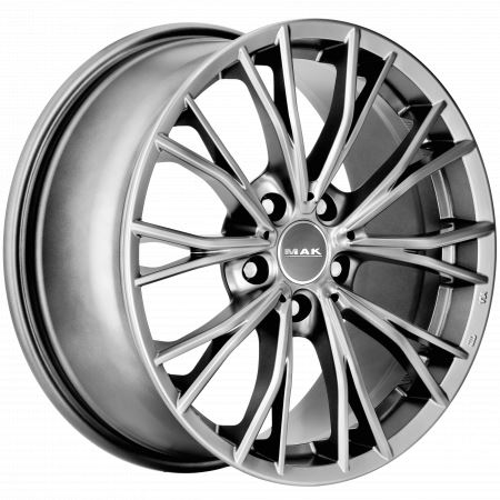 Alu disk MAK MARK 8.5x19, 5x112, 66.6, ET40 GUN MET-MIRROR FACE