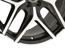 Alu disk MSW URBAN CROSS MSW 40 8x19, 5x130, 66.6, ET40 GLOSS BLACK FULL POLISHED (5)