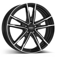 Alu disk DEZENT KF dark 7.5x17, 5x112, 66.6, ET53 Black/polished