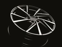 Alu disk MSW ALL SEASON MSW 80-5 8x19, 5x112, 66.6, ET47 GLOSS BLACK FULL POLISHED (2)