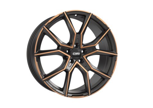 Alu disk CMS C33 8x18, 5x108, 65.1, ET48 Diamond Black Copper