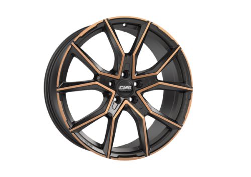 Alu disk CMS C33 8x18, 5x112, 66.5, ET40 Diamond Black Copper