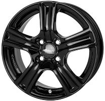 Alu disk Brock RC19 5x15, 4x100, 54.1, ET40 Schwarz Glanz (SG)