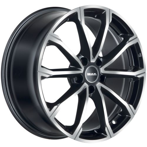 Alu disk MAK DaVinci 6.5x16, 5x114.3, 66.1, ET32 BLACK MIRROR