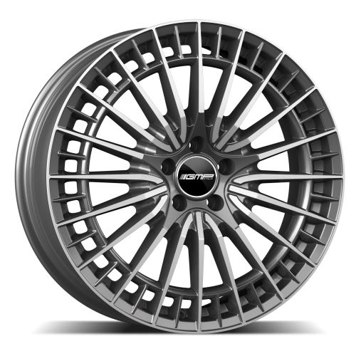 Alu disk GMP Qstar 9x21, 5x112, 66.6, ET25 Anthracite Diamond