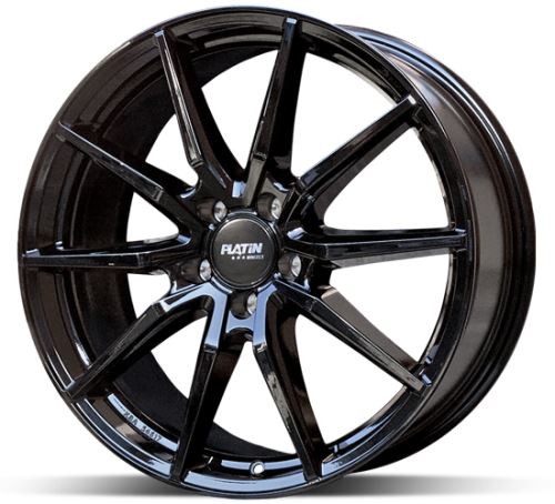 Alu disk Platin P109 FullBlack 8x19 5x112 ET38 černý lesklý