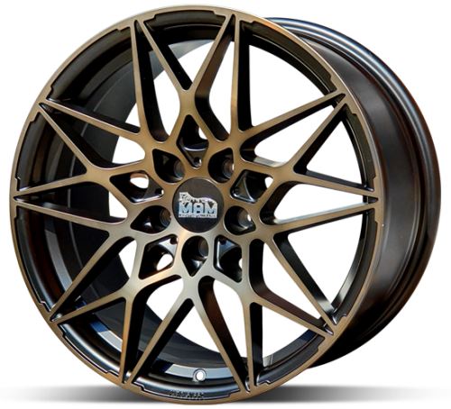Alu disk MAM B2 MBB 8,5x20 5x112 ET45 bronzový matný